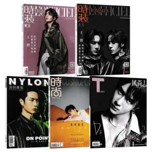 Wang Yibo T Magazine & Nylon Fashion Book – Official Beauty Edition with Poster | Bo Jun Yi Xiao Collectible