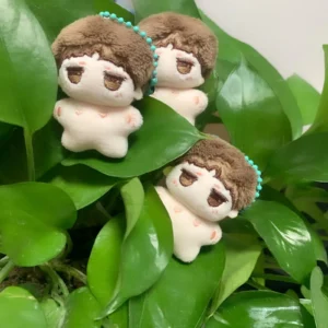 5cm Kawaii BJYX Idol Plush Dolls – Mini Naked Stuffed Soft Toys | Keychain & Schoolbag Decoration Gift for Fans & Friends