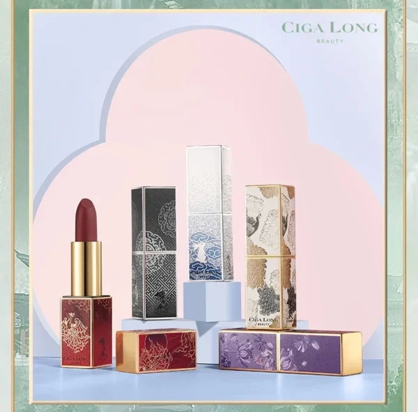 CigaLong The Untamed Velvet Lipstick – Long-Lasting, High-Pigmented Nude Waterproof Lip Gloss | Makeup Gift Set for Girls & Women - Image 6