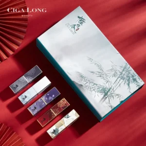 CigaLong The Untamed Velvet Lipstick – Long-Lasting, High-Pigmented Nude Waterproof Lip Gloss | Makeup Gift Set for Girls & Women
