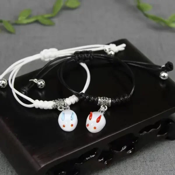 Mo Dao Zu Shi Cosplay Rabbit Bracelet – Handmade Grandmaster of Demonic Cultivation Jewelry Inspired by Wei Wuxian & Lan Wangji - Image 3