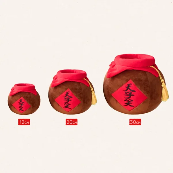 The Grandmaster of Demonic Cultivation Plush – Mo Dao Zu Shi Wei Wuxian Wine Jar Stuffed Toy - Image 4