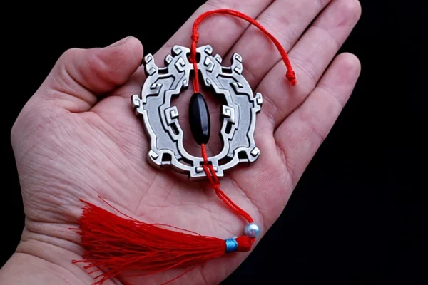 Mo Dao Zu Shi Weapon Model – Wei Wuxian Yin Hu Fu Cosplay Prop | Grandmaster of Demonic Cultivation Lan Wangji Amulet Accessory - Image 3