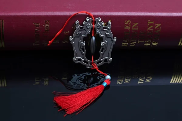 Mo Dao Zu Shi Weapon Model – Wei Wuxian Yin Hu Fu Cosplay Prop | Grandmaster of Demonic Cultivation Lan Wangji Amulet Accessory - Image 2