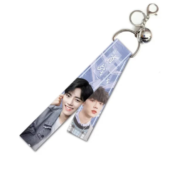 Heaven Official's Blessing & Grandmaster of Demonic Cultivation Keychain – Xiao Zhan, Wang Yibo, Zhu Yilong Streamer Key Organizer - Image 3