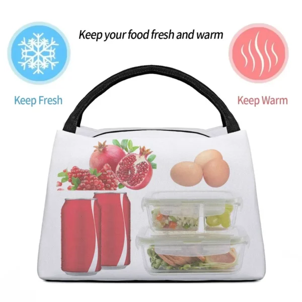 WangXian Lunch Bag – The Untamed Vintage Print Thermal Tote for School & Adults | Oxford Cooler Bag - Image 6