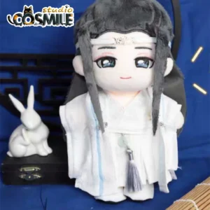 The Untamed Lan Wangji Plush Doll Outfit – 20cm Yibo Hanfu Immortals Kung Fu Ancient Costume Accessories