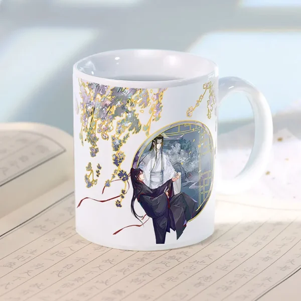 Grandmaster of Demonic Cultivation Color-Changing Ceramic Cup – Wei Wuxian & Lan Wangji | The Untamed MDZS Mug - Image 4