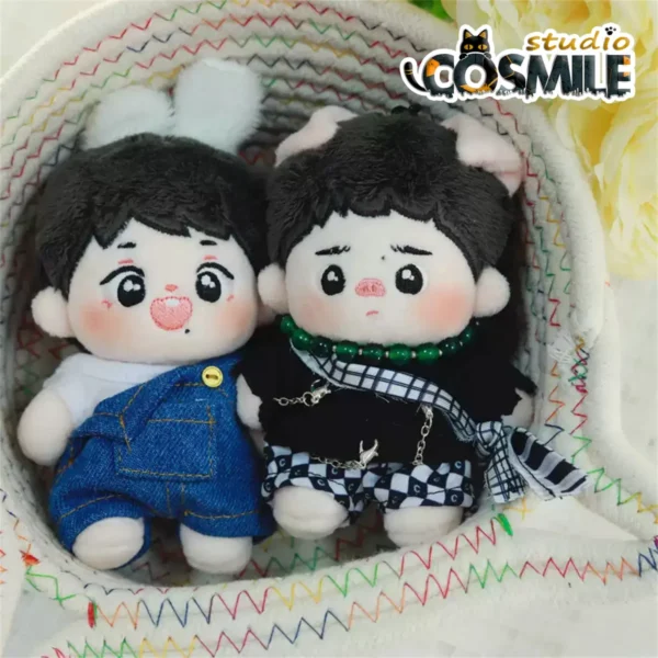 The Untamed Xiao Zhan & Wang Yibo Street Dance of China Costume – 10cm Plush Doll Clothes & Accessories - Image 4
