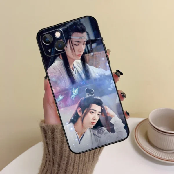 The Untamed Xiao Zhan & Wang Yibo Phone Case – Cover Funda for iPhone 16, 15, 14, 13, 12, 11, Pro Max, Mini, X, XS, XR, 8, 7 - Image 5