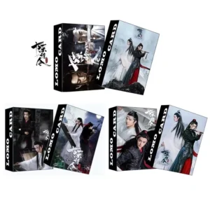 30pcs The Untamed Lomo Card Set – Xiao Zhan & Wang Yibo Star Mini Postcards | Greeting Card Cosplay Gift