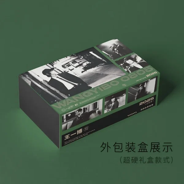 2025 Desk Calendar – 365-Page Desktop Collection Album | Peripheral Cover Birthday Gift for Fans - Image 3