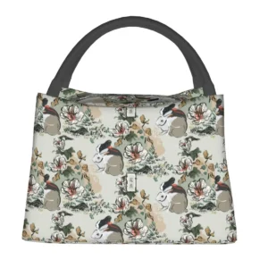 WangXian Lunch Bag – The Untamed Vintage Print Thermal Tote for School & Adults | Oxford Cooler Bag