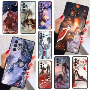 Mo Dao Zu Shi Painting Phone Case – Artistic Cover for Samsung Galaxy A52, A72, A73, A20e, A21S, A50, A70, A11, A12, A42, A31, A40, A51, A71, A32, A80, A91