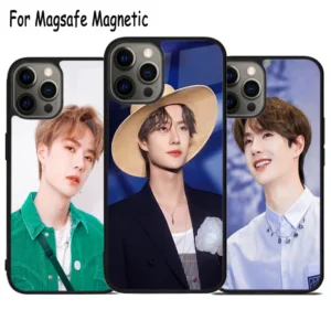 Wang Yibo MagSafe Wireless Charging Phone Case – Magnetic Bumper Cover for iPhone 16, 15, 14, 13, 12, 11, Pro Max, Plus