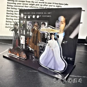 Sean Xiao Zhan & Wang Yibo Acrylic Standee – Human-Shaped Standing Plate for Desk Decoration & Gifts