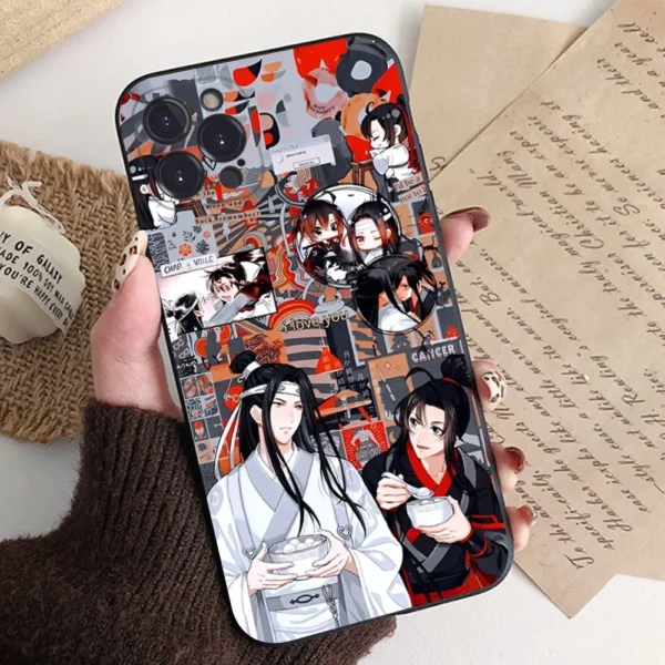 Mo Dao Zu Shi Soft Silicone Phone Case – Cover for iPhone 16, 15, 14, 13, 12, 11, Pro, XS, Max, X, XR, SE, 8, 7, 6 Plus - Image 4