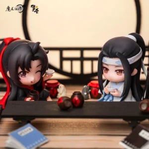 6cm The Untamed Anime Figures – Wei Wuxian & Lan Wangji Action Doll Models | Mo Dao Zu Shi Collectibles