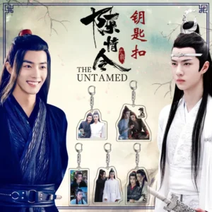 The Untamed Chen Qing Ling Double-Sided Acrylic Keychain – Xiao Zhan & Wang Yibo Character Pendant