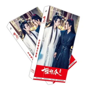 340Pcs The Untamed Chen Qing Ling Postcard Set – Greeting, Birthday, Message & Gift Cards Collection