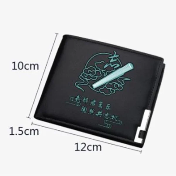 Mo Dao Zu Shi Cosplay Wallet – Wei Wuxian & Lan Wangji Short Wallet | Casual Coin Purse & Card Holder - Image 3
