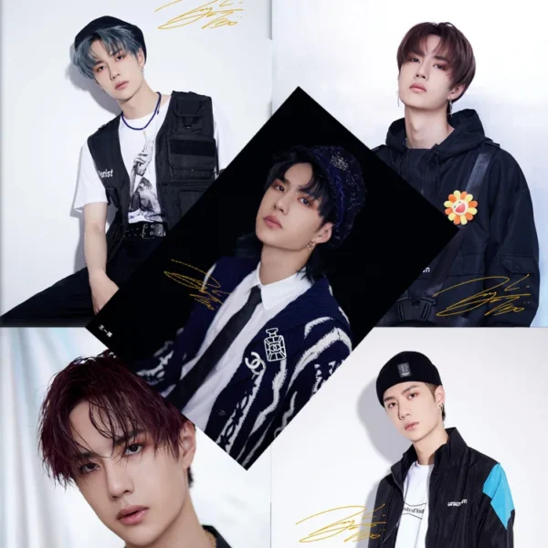 8-Piece The Untamed Chen Qing Ling Poster Set – Xiao Zhan & Wang Yibo Star Photo Wall Stickers for Home & Bar Decor - Image 4