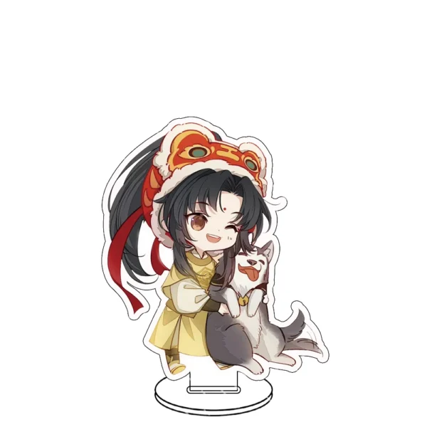 Mo Dao Zu Shi Anime Figure Stand & Keychain – 2D Virtual Character Model | Birthday & Christmas Gift - Image 4