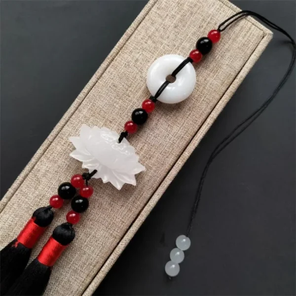 Mo Dao Zu Shi Lan Wangji Rabbit Tassel Pendant – Hanfu Keychain Accessory | Grandmaster of Demonic Cultivation Jewelry - Image 5