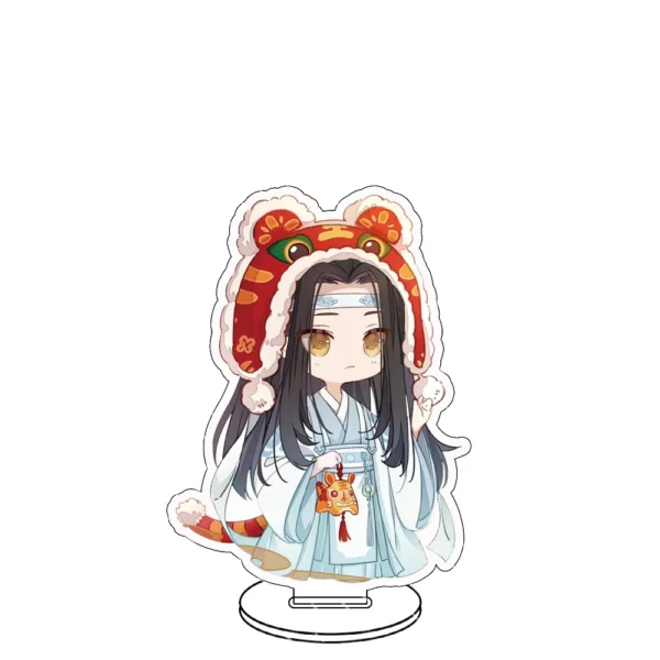 Mo Dao Zu Shi Anime Figure Stand & Keychain – 2D Virtual Character Model | Birthday & Christmas Gift - Image 3