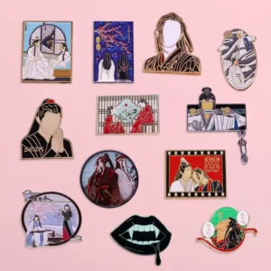 The Untamed Enamel Pin – Fashion Couple Brooch | Metal Badge for Clothes, Bags, and Accessories | Jewelry Gift