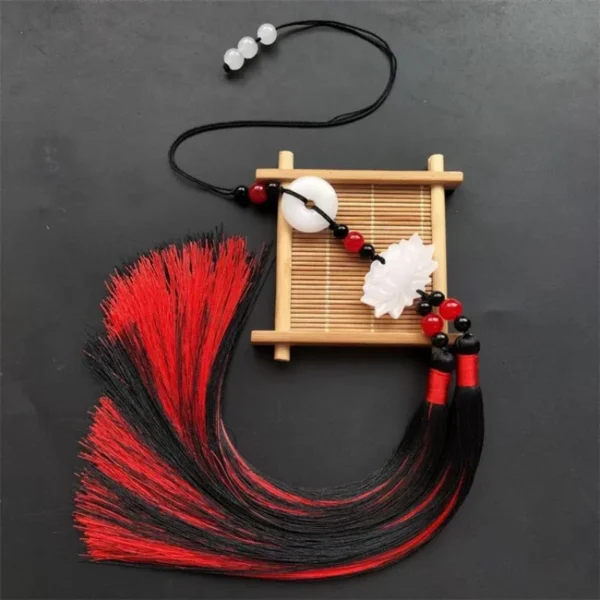 Mo Dao Zu Shi Lan Wangji Rabbit Tassel Pendant – Hanfu Keychain Accessory | Grandmaster of Demonic Cultivation Jewelry - Image 4
