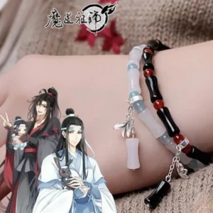 Grandmaster of Demonic Cultivation Bamboo Joint Bracelet – The Untamed Wei Wuxian & Lan Wangji Cosplay Accessory | Classical Figure Gift