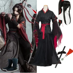 In Stock Mo Dao Zu Shi Wei Wuxian Cosplay Costume – Mo Xuanyu Ancient Suit & Wedding Dresses | The Untamed Outfit