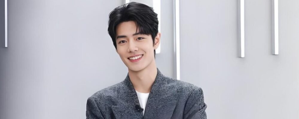 35 Xiao Zhan supporting charity, symbolizing warmth power connection