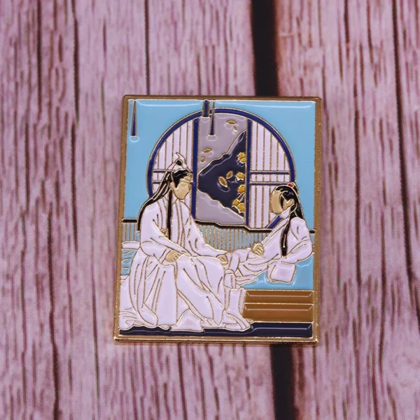 Wei Wuxian & Lan Wangji: The Untamed Soulmates Badge Collection – Mo Dao Zu Shi Inspired! - Image 3