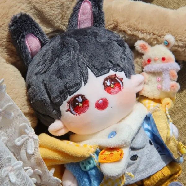 Xiao Zhan Rabbit Ears Plush Toy – 20cm Limited Edition, The Untamed Fan Collection! - Image 3