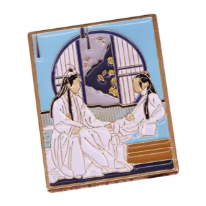 Wei Wuxian & Lan Wangji: The Untamed Soulmates Badge Collection – Mo Dao Zu Shi Inspired!