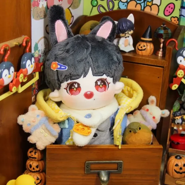 Xiao Zhan Rabbit Ears Plush Toy – 20cm Limited Edition, The Untamed Fan Collection! - Image 4