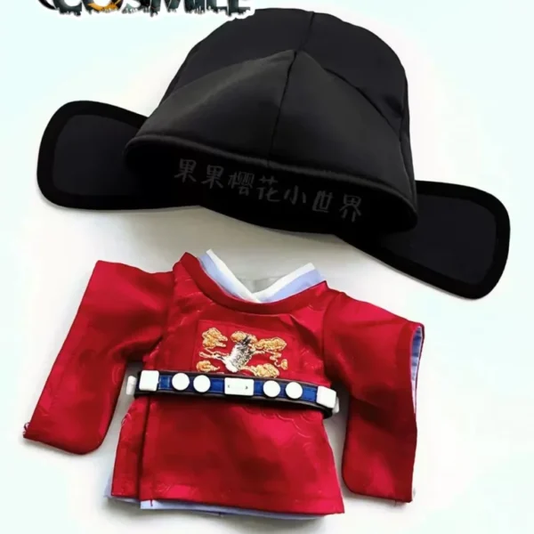 Xiao Zhan 20cm Plush Doll – Zang Hai Zhuan Tibetan Sea Ancient Costume, Hidden Sea Accessories!