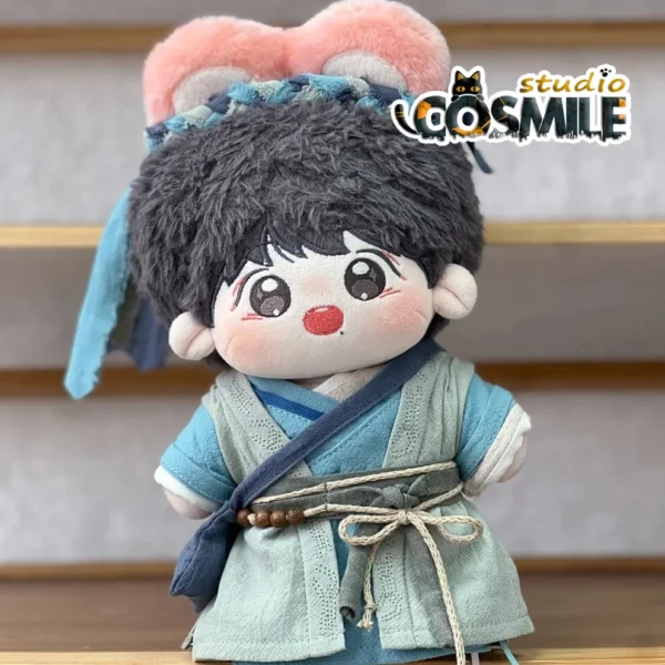 Xiao Zhan 20cm Plush Doll – Zang Hai Zhuan Tibetan Sea Scholar Ancient Costume, Hidden Sea Accessories! - Image 4