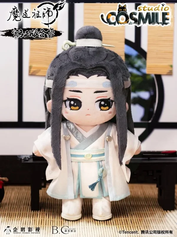 MDZS Plushie 20cm – Wei Wuxian & Lan Wangji Stuffed Plush Doll with Clothes, Mo Dao Zu Shi Toy! - Image 3