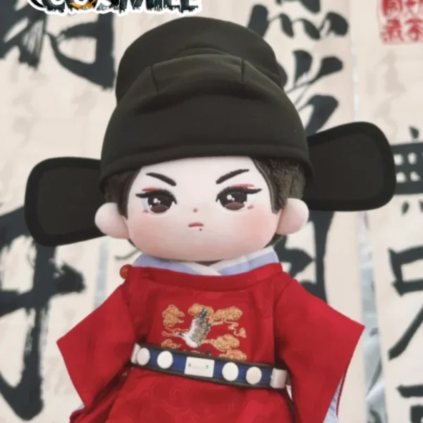 Xiao Zhan 20cm Plush Doll – Zang Hai Zhuan Tibetan Sea Ancient Costume, Hidden Sea Accessories!