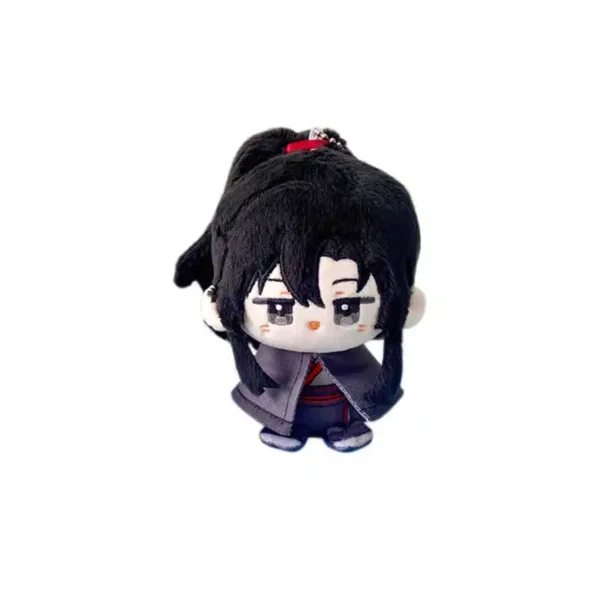 Mo Dao Zu Shi Plush Doll – 12cm Lan Wangji & Wei Wuxian Stuffed Toy with Keychain Pendant!