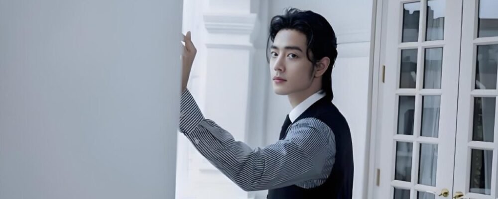 Xiao Zhan in Zang Hai historical drama scene