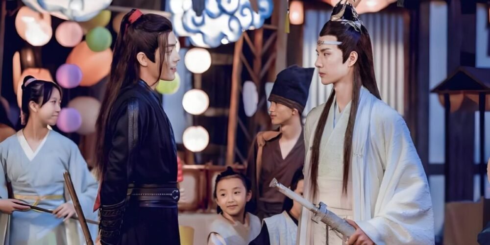 Fans visiting The Untamed filming location in Gusu Lan Sect set