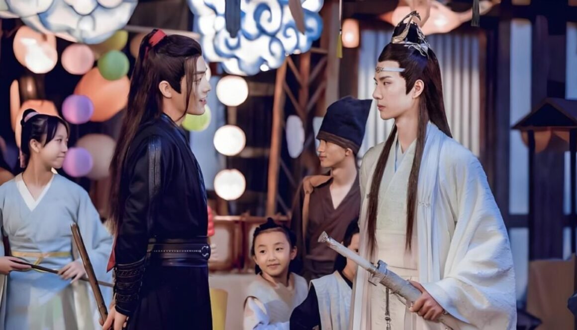 The Untamed official poster featuring Xiao Zhan and Wang Yibo