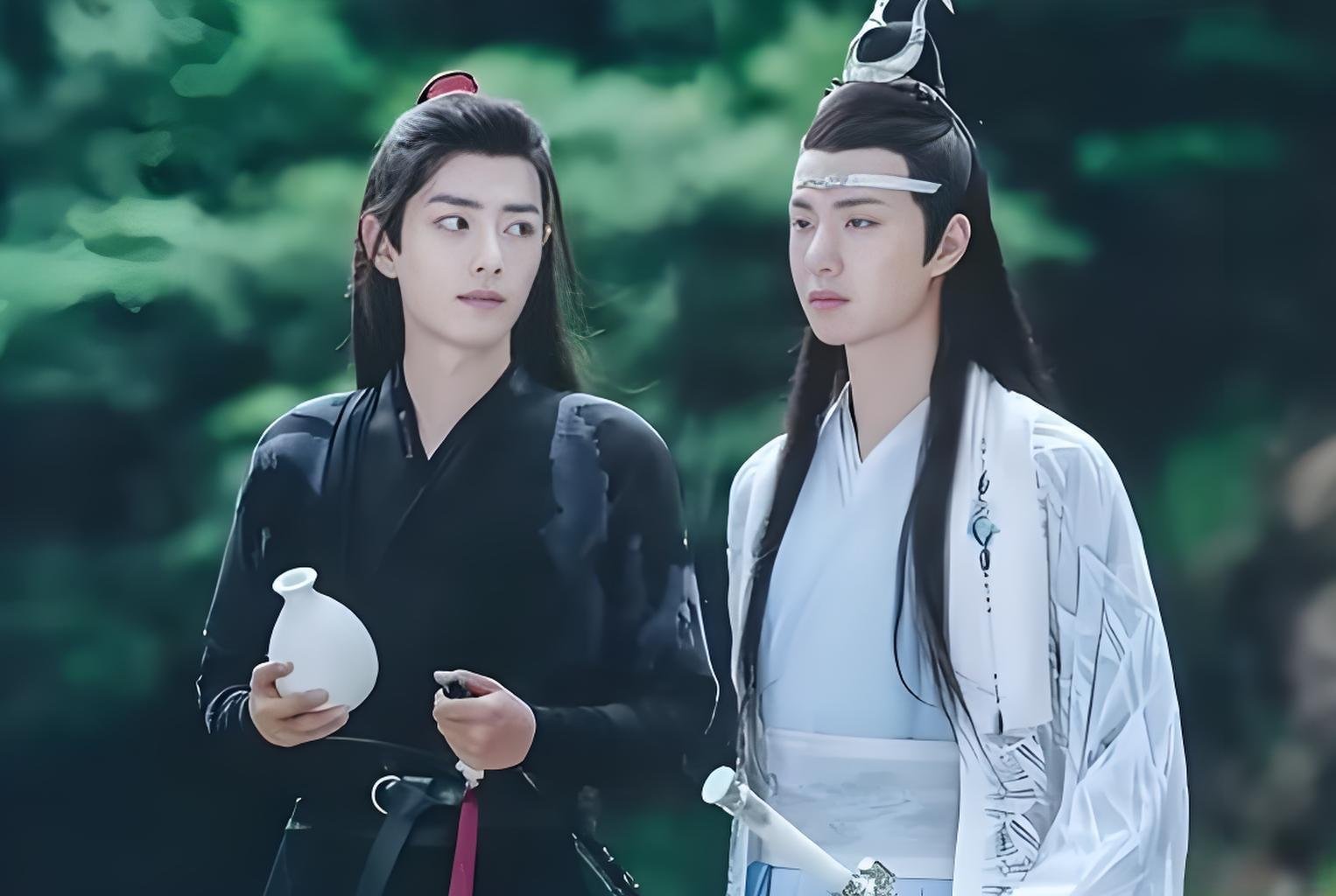 The Untamed global phenomenon origin scene with Wei Wuxian and Lan Wangji