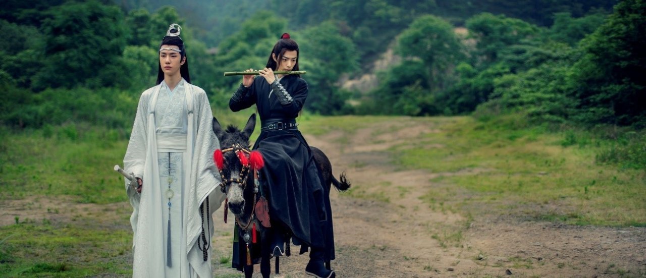 The Untamed cast introduction featuring Xiao Zhan and Wang Yibo lead roles