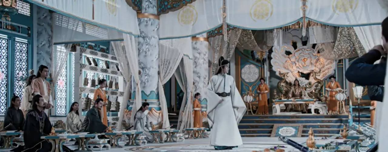 Lanling Jin Clan political scenes in The Untamed