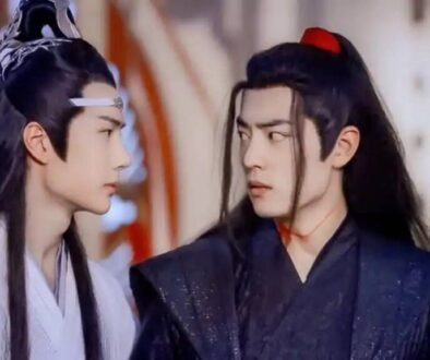 9 The Untamed hidden details main cover featuring Wei Wuxian and Lan Wangji symbolism